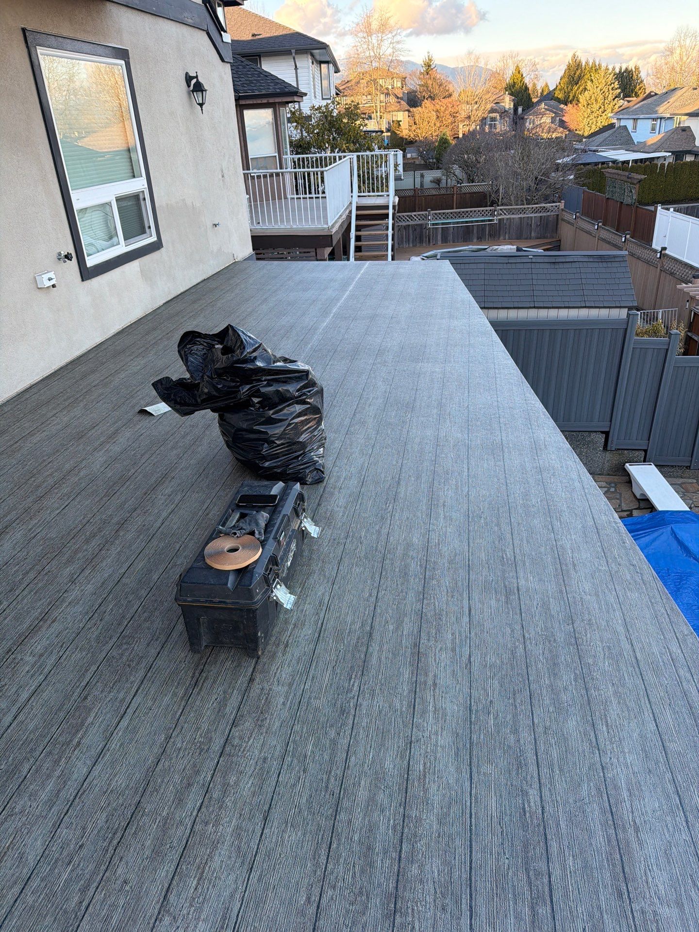After install